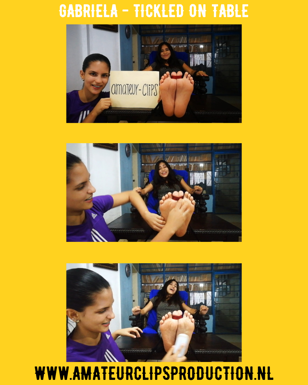 GABRIELA - TICKLED ON TABLE (5:17)