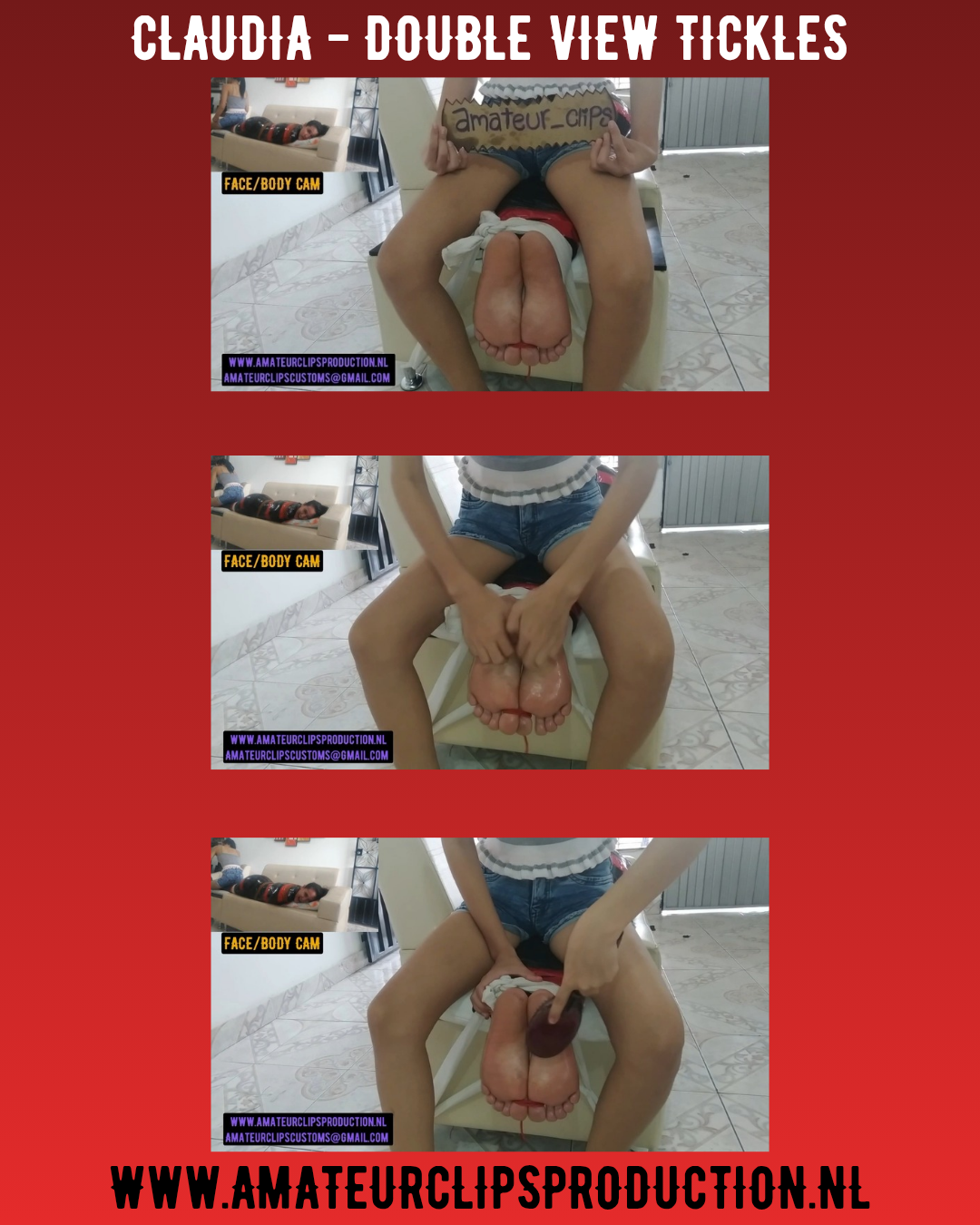 CLAUDIA - DOUBLE VIEW TICKLES (5:07)