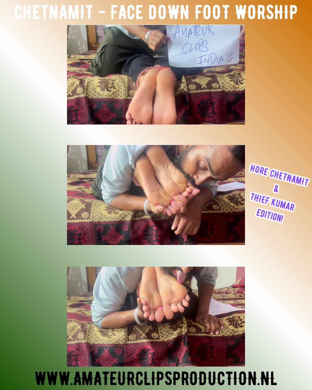 CHETNAMIT - FACE DOWN FOOT WORSHIP (05:08)