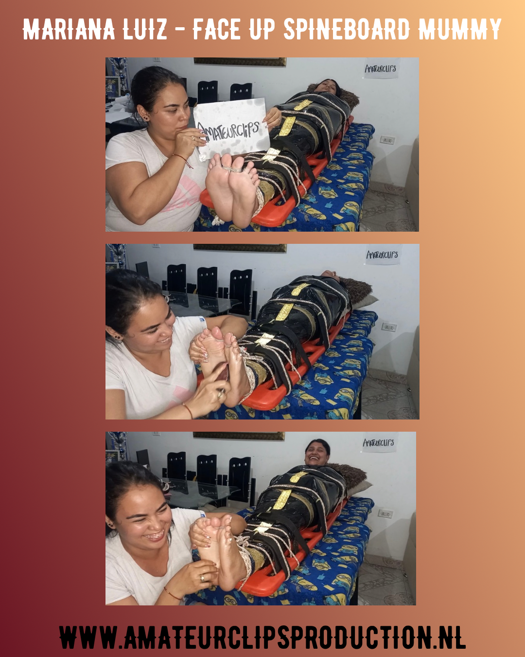 MARIANA LUIZ - FACE UP SPINEBOARD MUMMY (05:07)