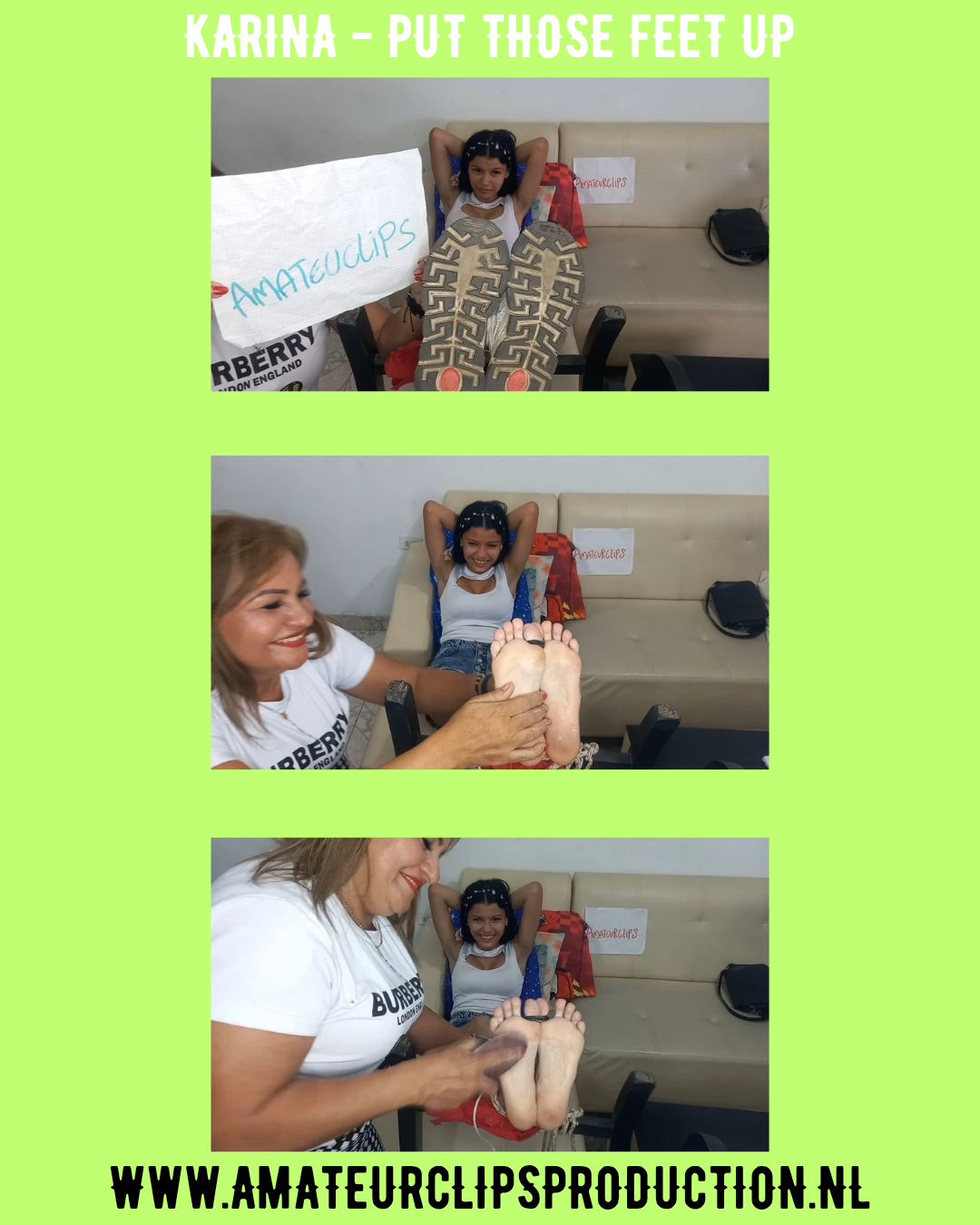 KARINA - PUT THOSE FEET UP (5:10)