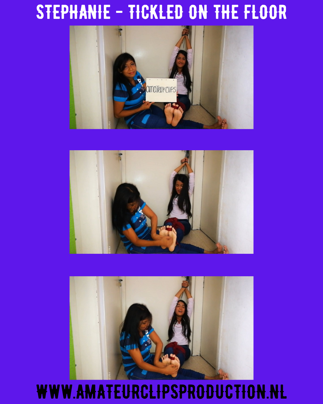 STEPHANIE - TICKLED ON THE FLOOR (5:14)