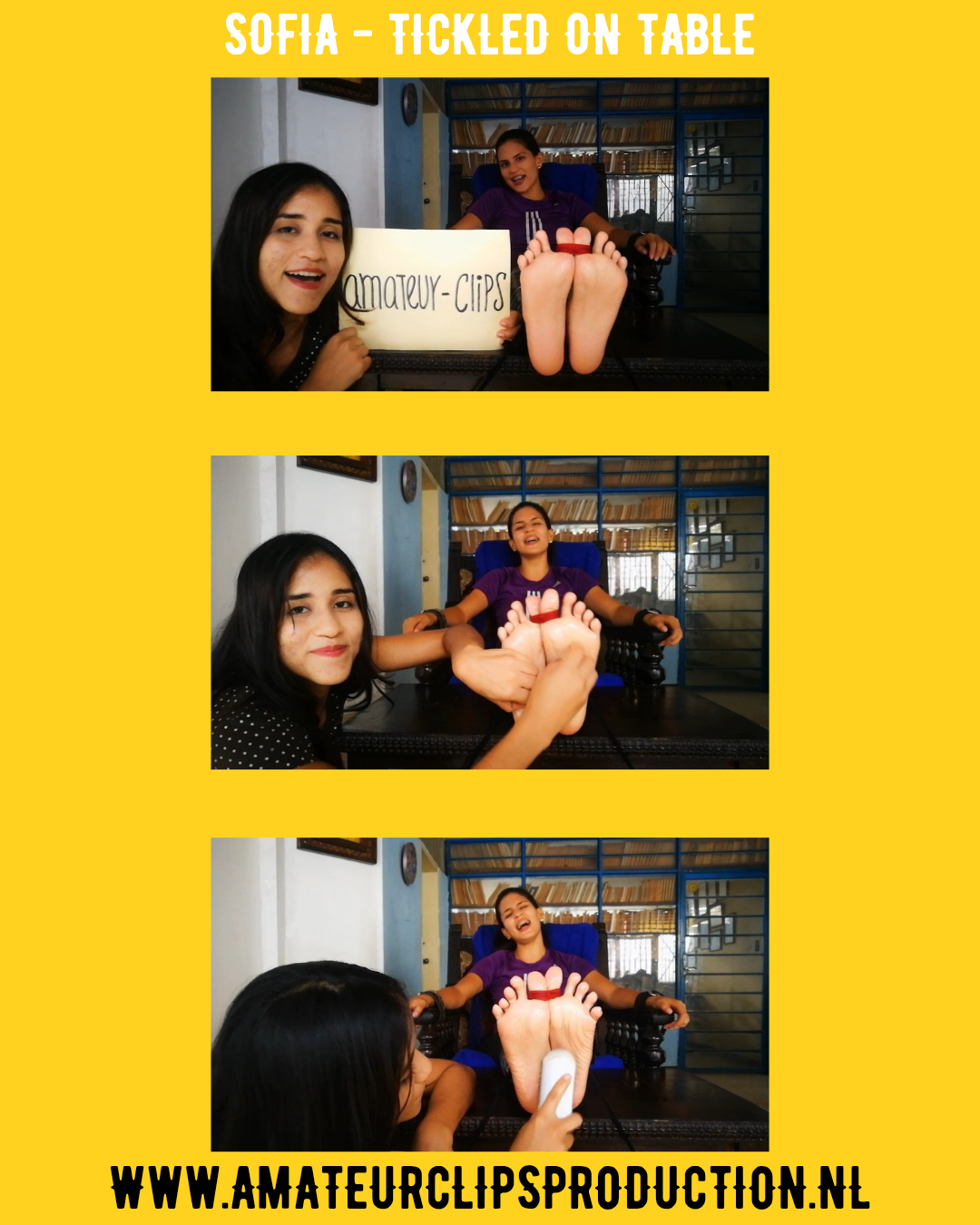 SOFIA - TICKLED ON TABLE (5:16)