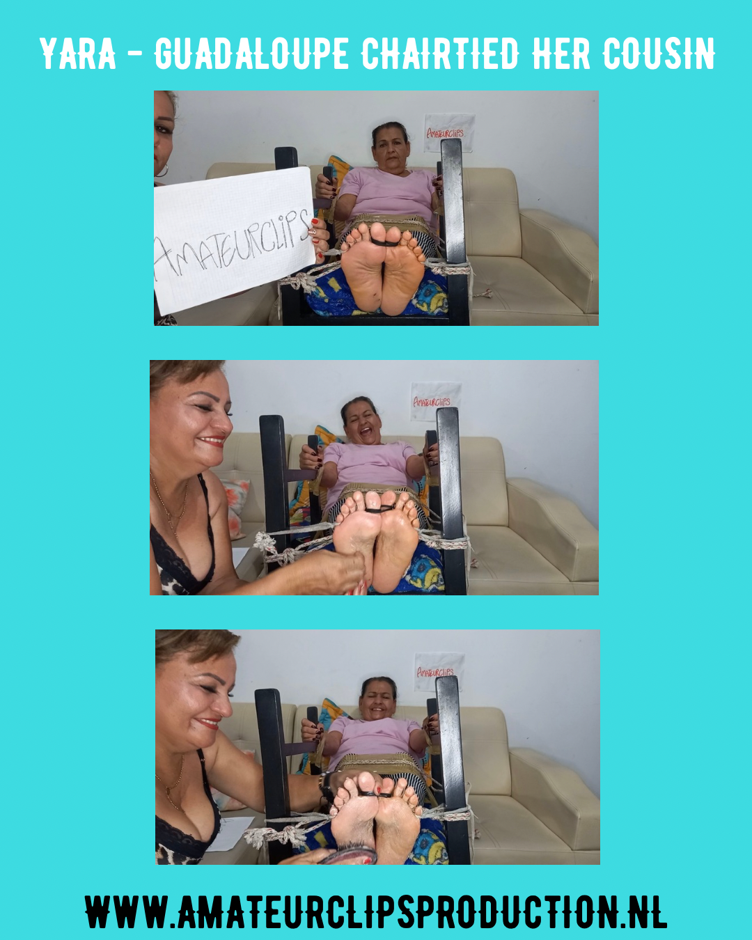 YARA - GUADALOUPE CHAIRTIED HER COUSIN (05:09)