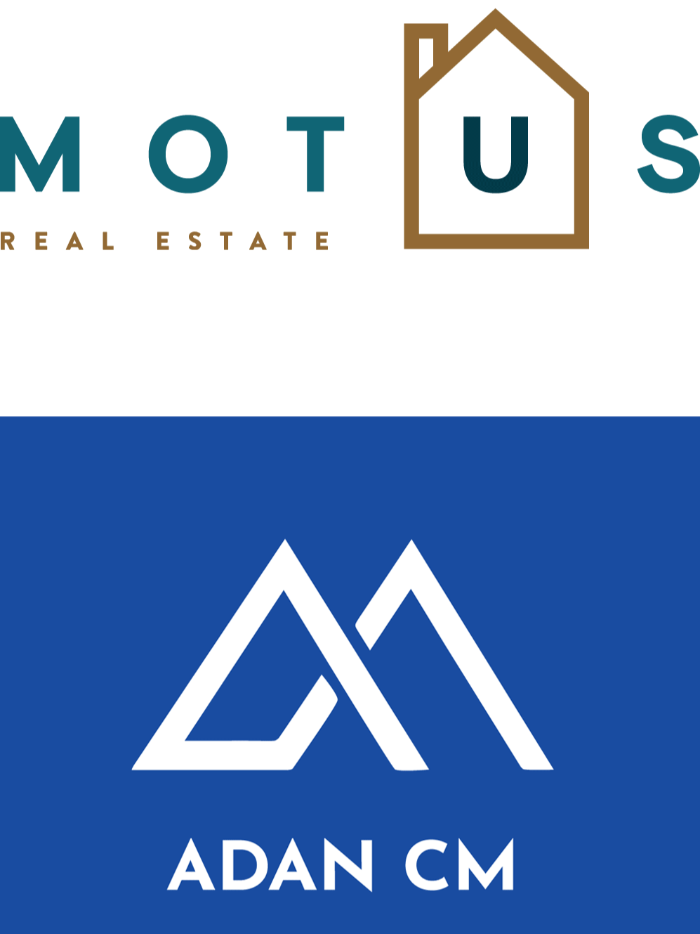 Logos for MOTUS and Adan CM-Consulting