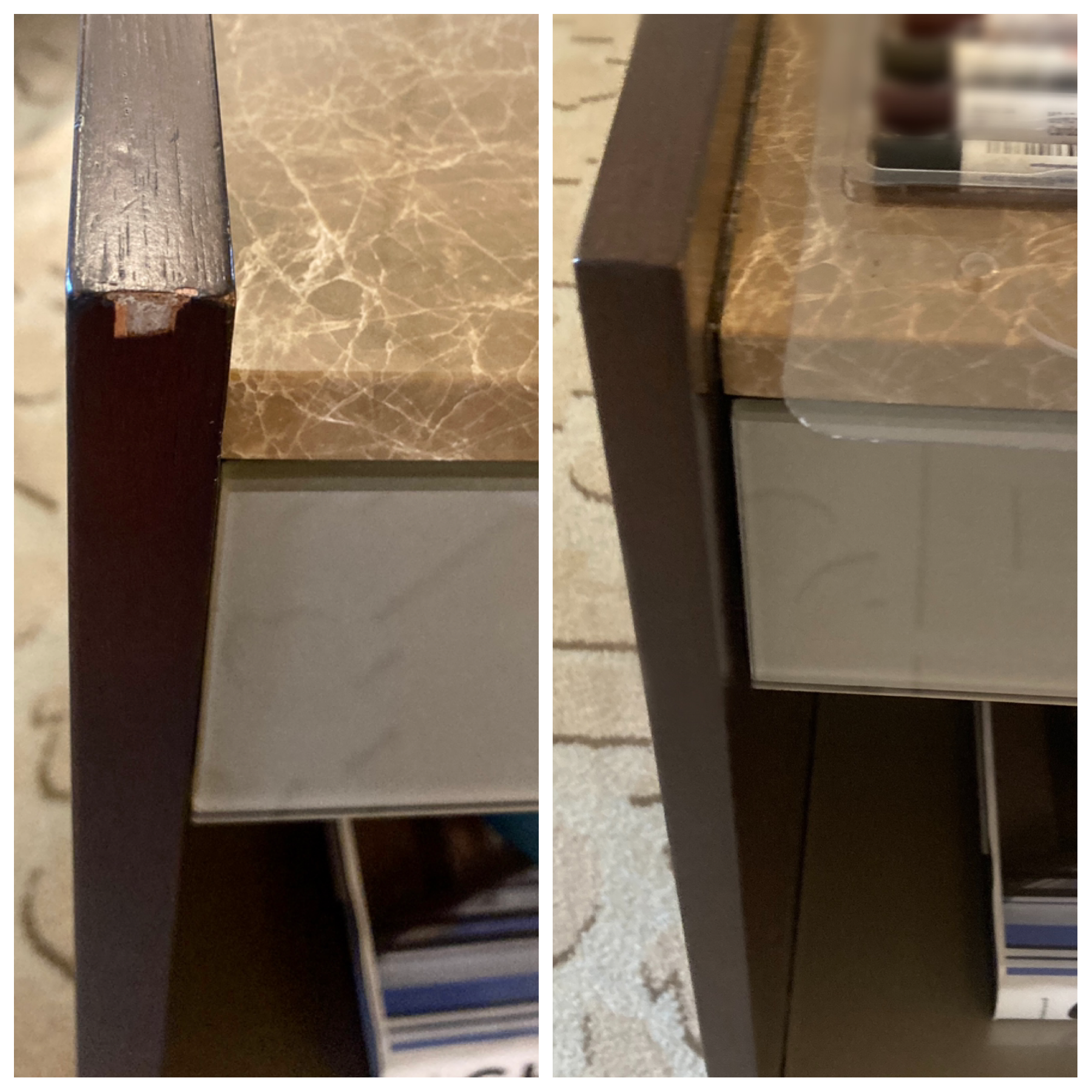 Commercial casegoods touch-up and structural repair for hospitality guest rooms. Tilia Design Co. specializes in high-volume restoration of hotel furniture, including desks, nightstands, and dressers. Our on-site service extends the lifecycle of your