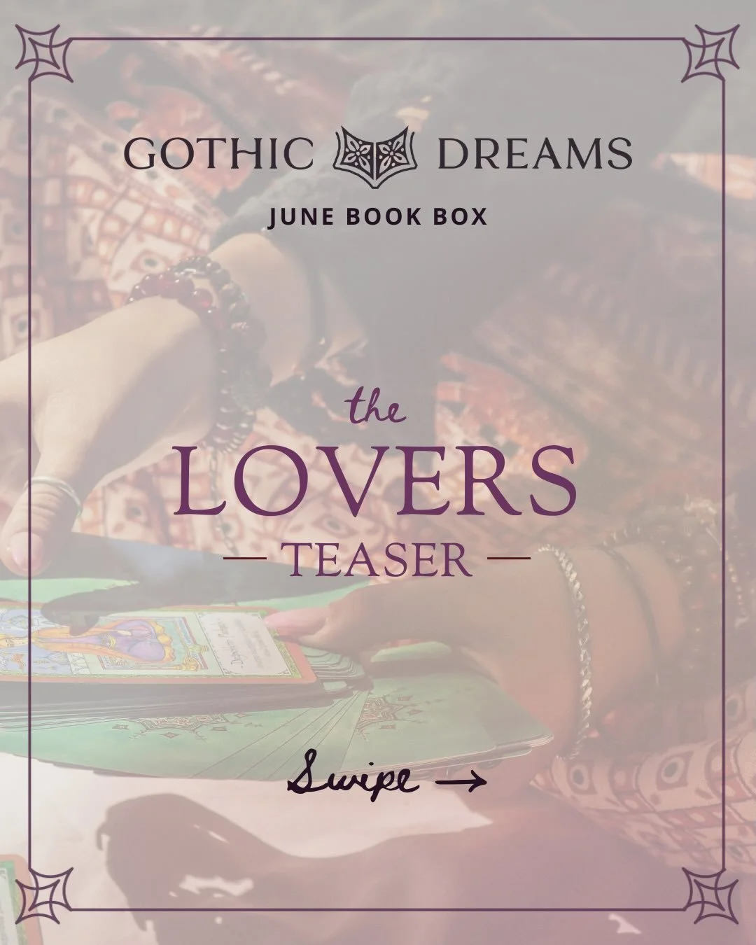 We had so much fun choosing the 3 featured books for 🥀THE LOVERS🥀 &mdash; our summer Gothic Romance box

Swipe through the carousel to see teaser collages for each novel included in our June book box! 

Pre-orders are live! Go to the link in our bi