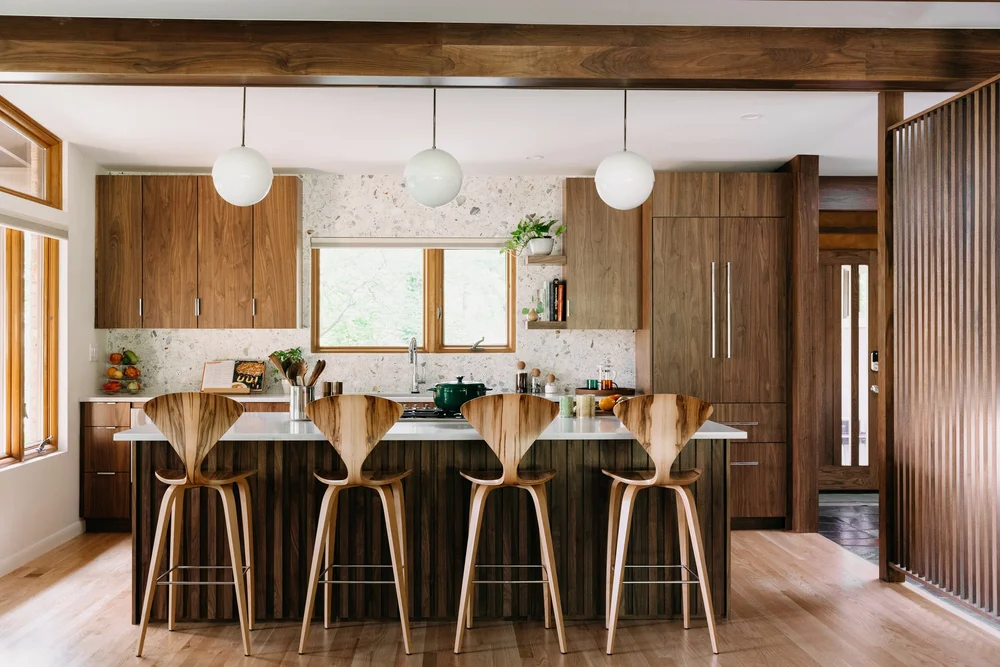 Open kitchen & island