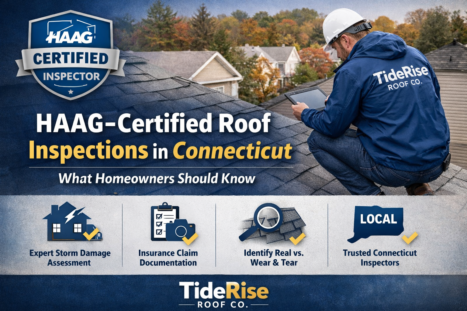 HAAG-Certified Roof Inspections in Connecticut: What Homeowners Should Know
