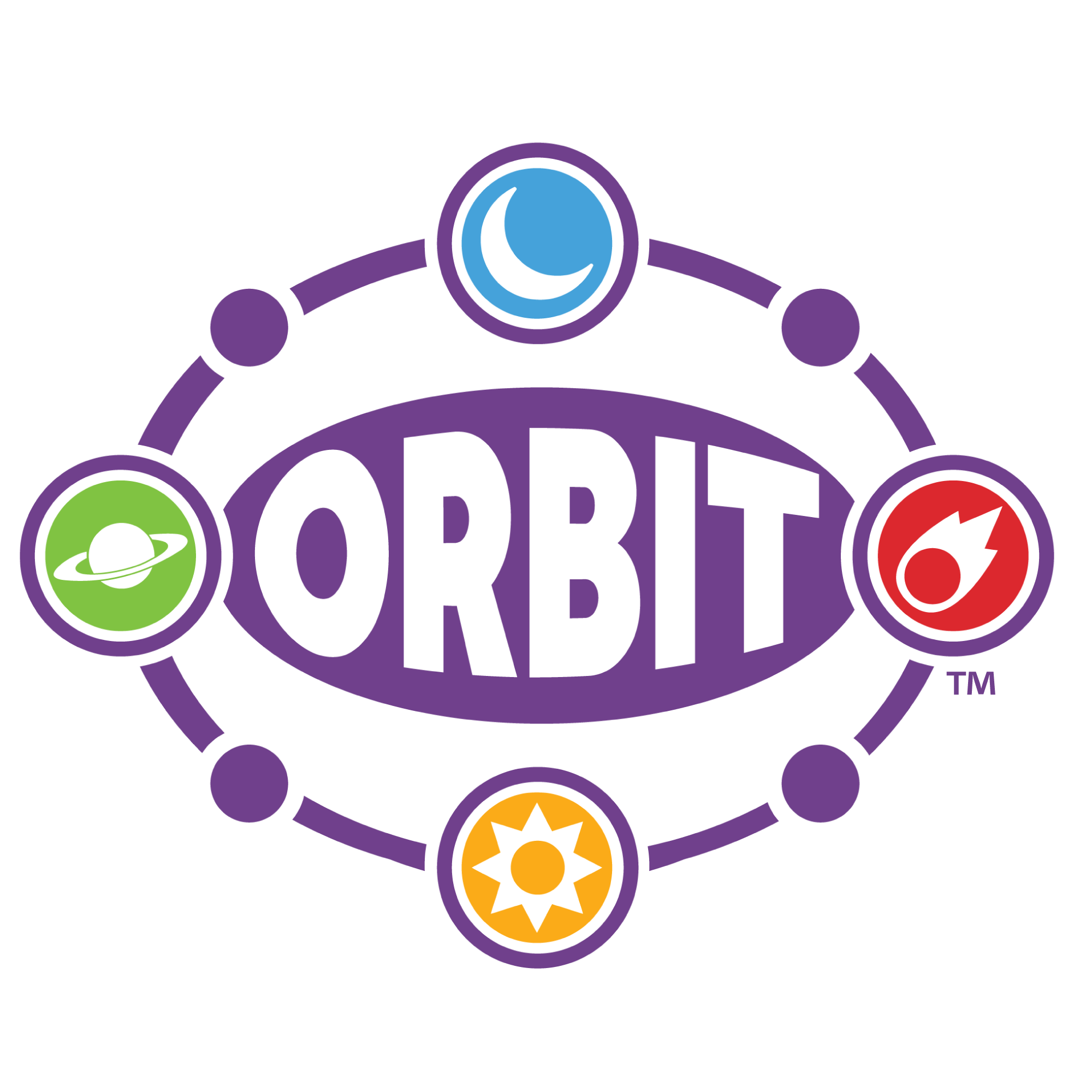 ORBIT ring and symbol logo