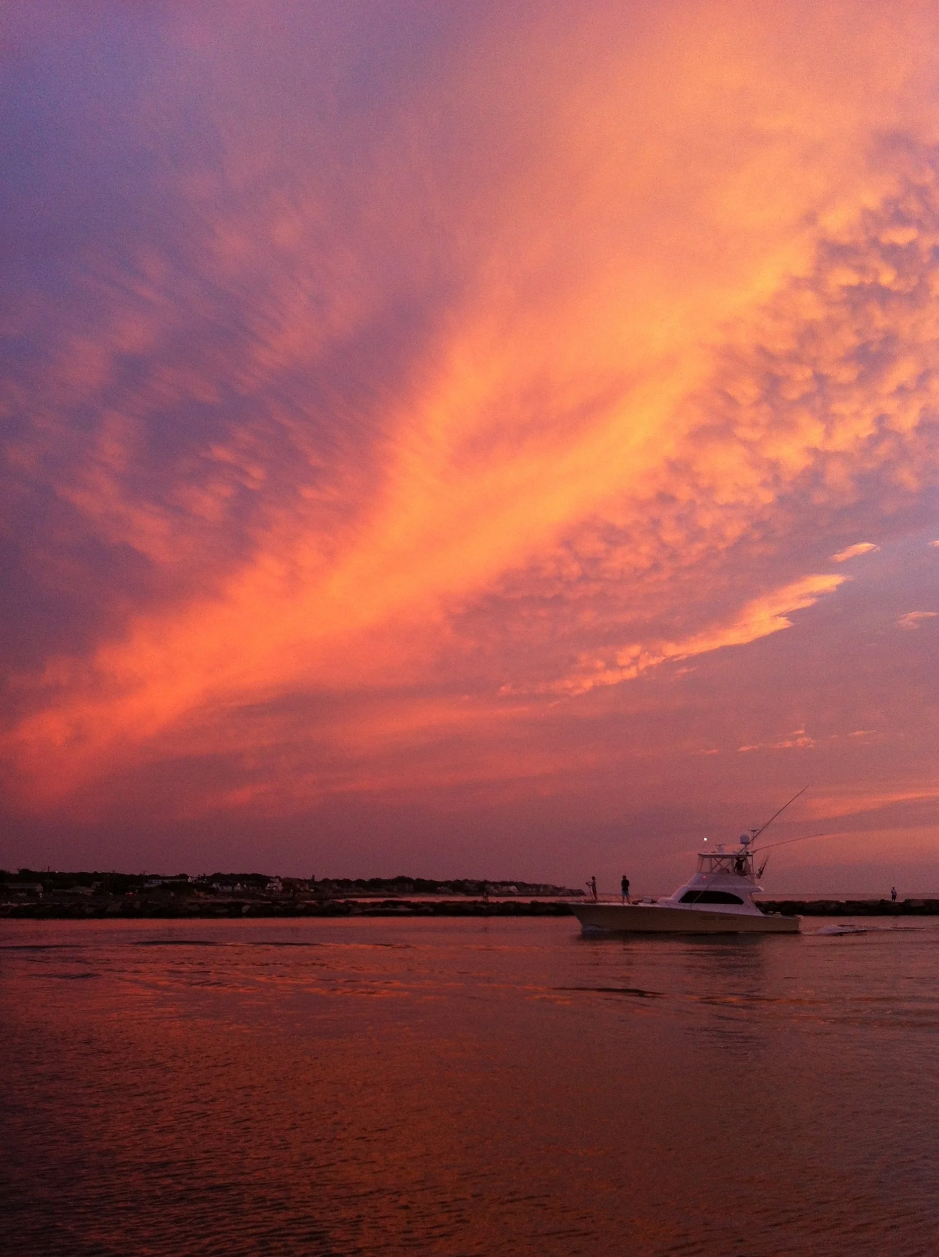 sunset hamptons fishing charter