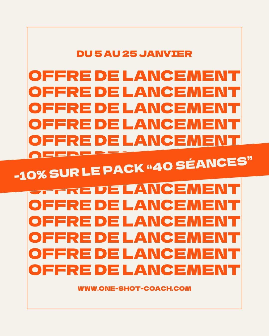 C&rsquo;EST LE JOUR J ! Le site One Shot est officiellement en ligne et pour l&rsquo;occasion, nous t&rsquo;avons concoct&eacute; l'Offre sp&eacute;ciale du lancement de One Shot ! 🥊 

On a d&eacute;cid&eacute; de frapper tr&egrave;s fort pour les r