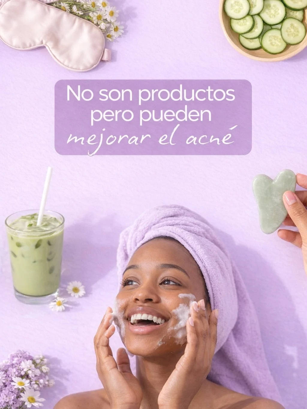 ✨Los h&aacute;bitos correctos marcan la diferencia:
la piel sana se construye desde adentro
y se mantiene por fuera.

#acne #skincareroutine