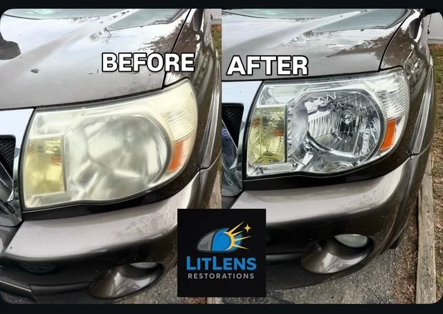 Before and After comparison of a Toyota Tacoma restored in Nashua NH.