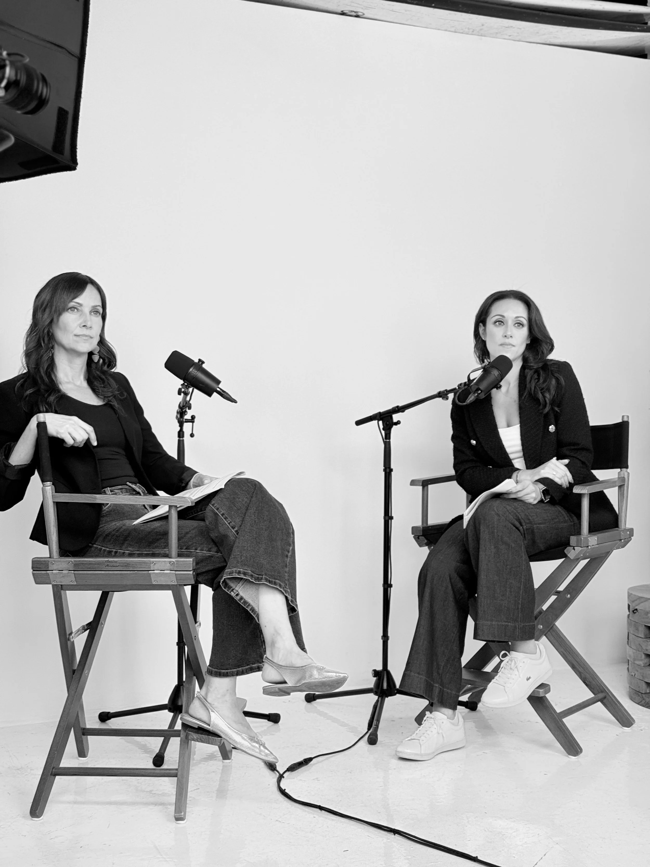 Leanne Shear and Helaine Knapp, hosts of Step Into Next — a podcast about business transitions, career pivots, and women's entrepreneurship