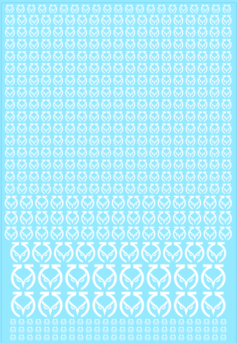 A5 - Astral Owls Custom Chapter Transfer Sheet