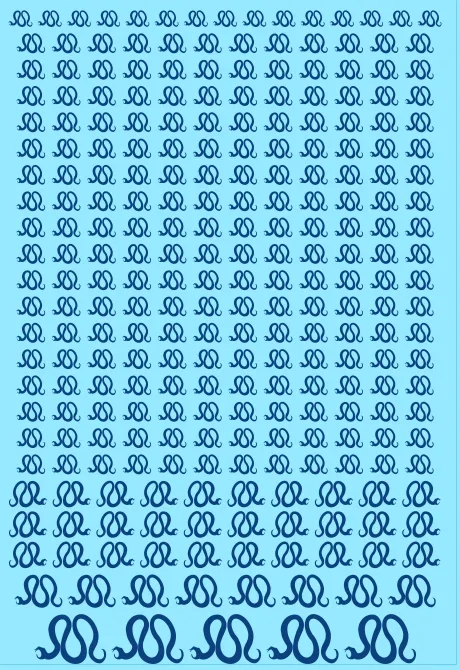 A6 - Iron Snakes Transfer Sheet