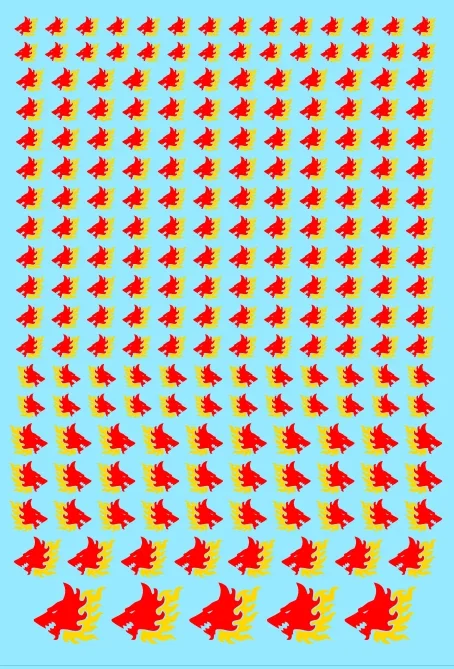 A6 - Grimbloods Great Company Space Wolves Transfer Sheet