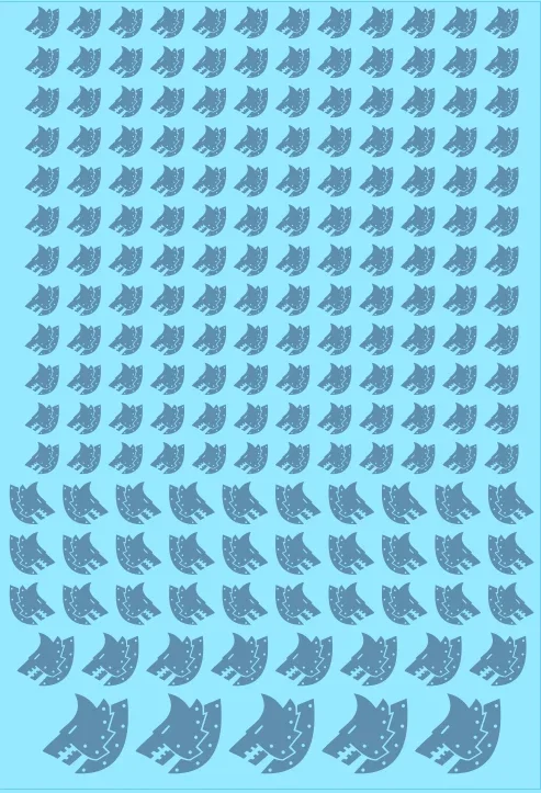 A6 - Ironwolves Great Company Space Wolves Transfer Sheet