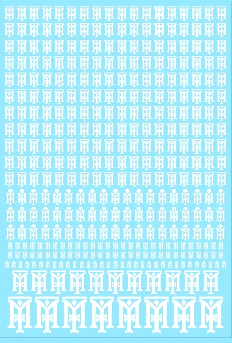 A6 - Blackshields Fangs of the Emperor Horus Heresy Transfer Sheet