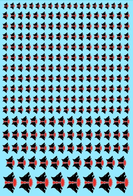 A6 - Sons of Morkai Great Company Space Wolves Transfer Sheet