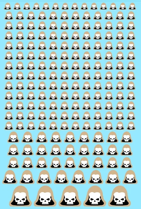 A6 - Cowled Wardens Transfer Sheet