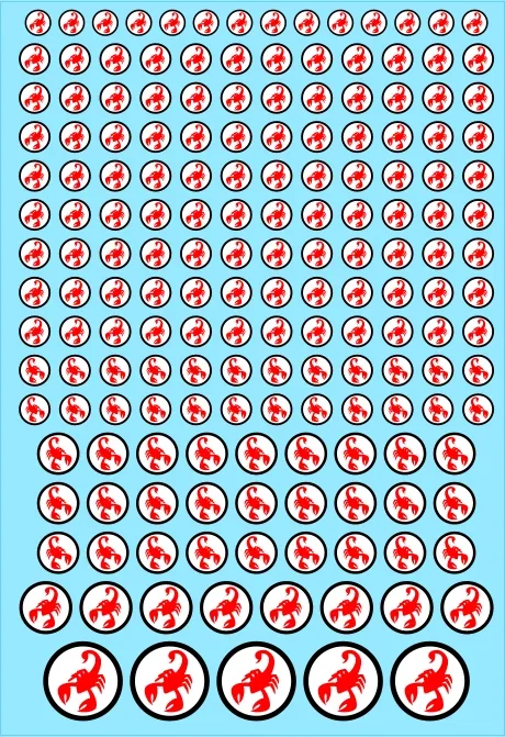 A6 - Red Scorpions Badab War Transfer Sheet