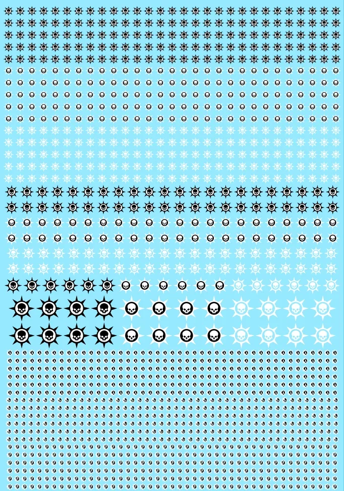A6 - Sons of Medusa Transfer Sheet Badab War
