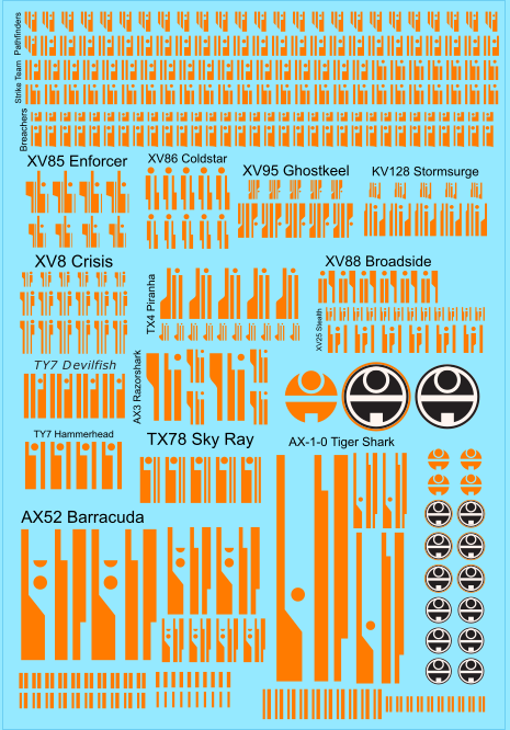 A6 - Tau Sept Markings - Sa'Cea Transfer Sheet