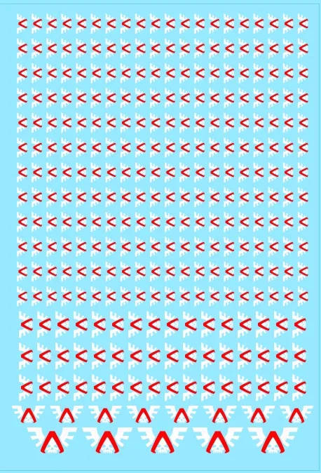 A6 - Angels of Vengeance Transfer Sheet