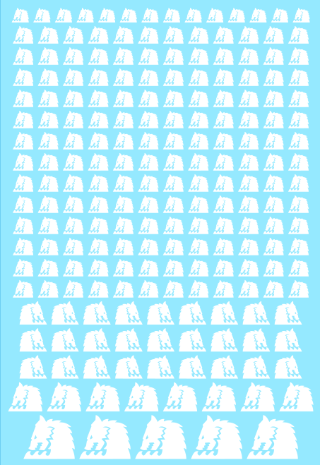 A6 - Seawolves Great Company Space Wolves Transfer Sheet