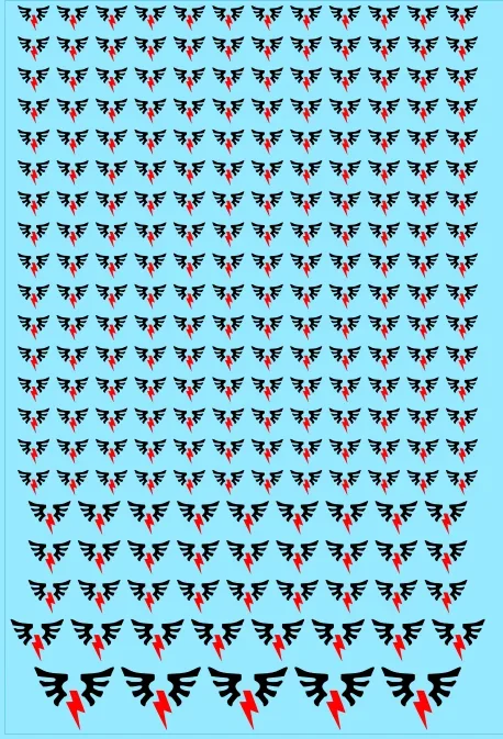 A6 - Fulminators Transfer Sheet