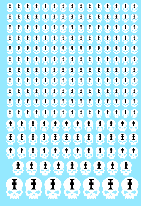 A6 - Inquisition  Red Hunters Seige of Vraks Transfer Sheet