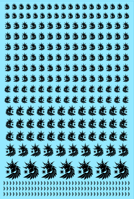 A6 - Sons of the Phoenix Transfer Sheet