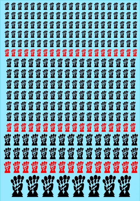 A6 - Red Corsairs Chaos Space Marines Transfer Sheet Badab War