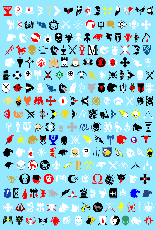 A6 - Deathwatch Chapter Mix Transfer Sheet