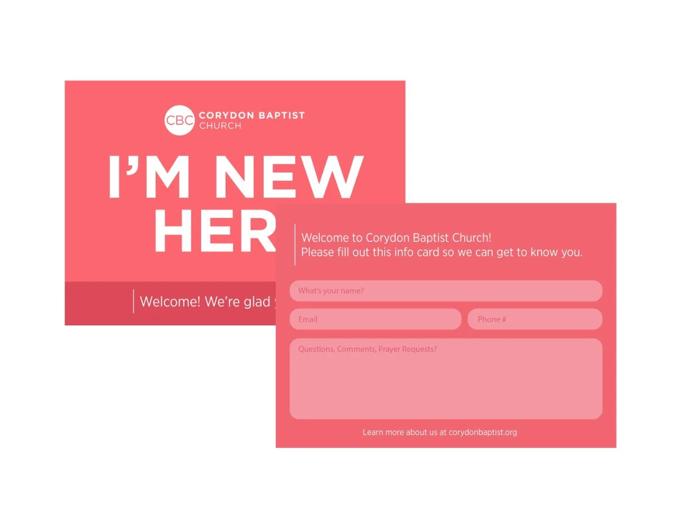 Handout & Event Cards - CBC