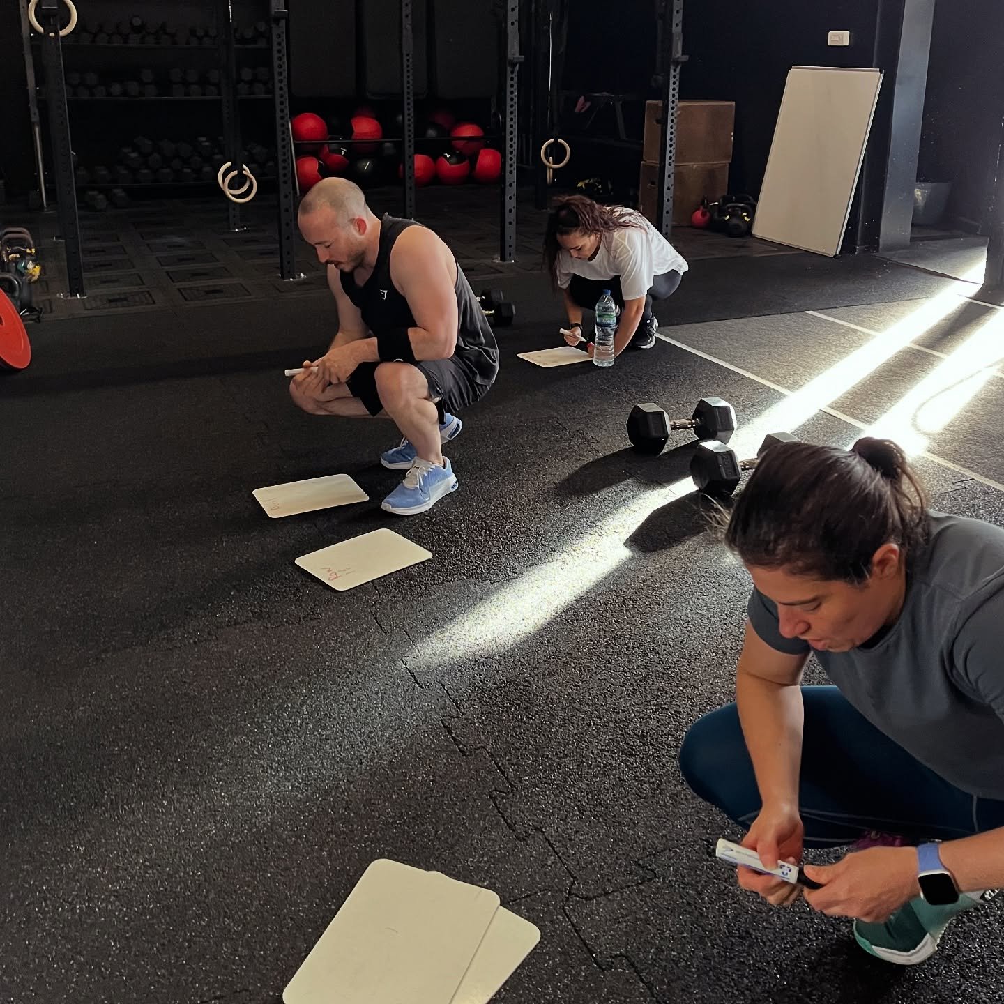 Whiteboards- we love them, both the virtual kind and the real ones.

They are not just there for our team of coaches, they are there for all of our athletes too. They are a great tool to help you remember and stay accountable to your scores. And whil