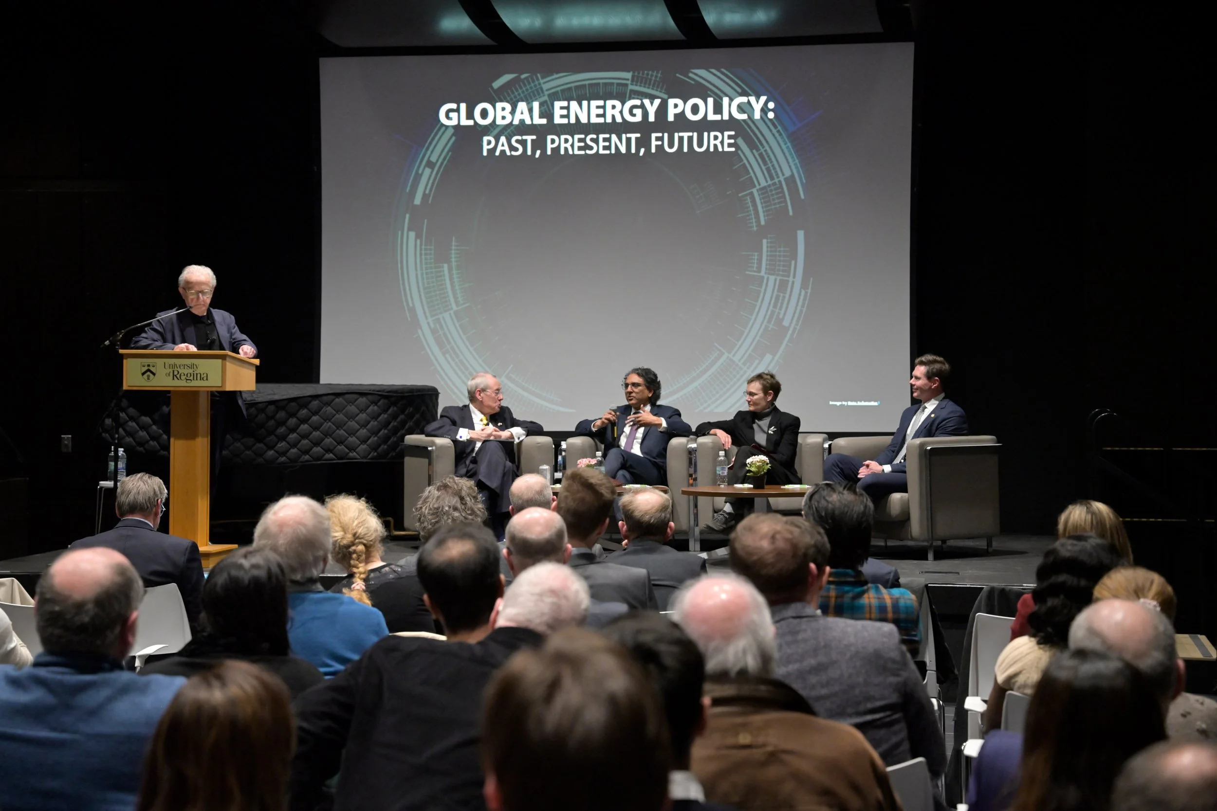 Panel: Tim Stone, Rupen Pandya, Margot Hurlbert, and Grant Issac