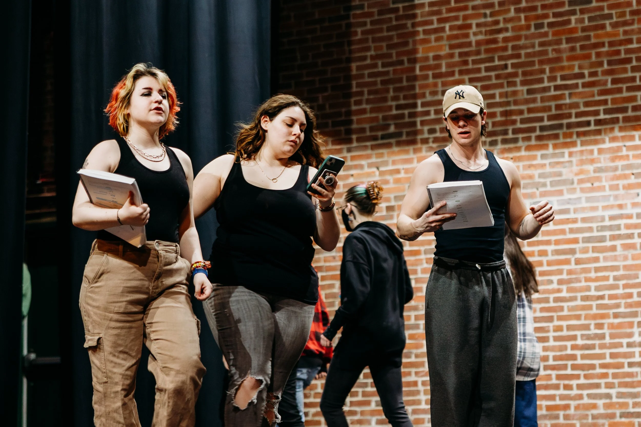 Understudy rehearsal for Dee Dee Allen.