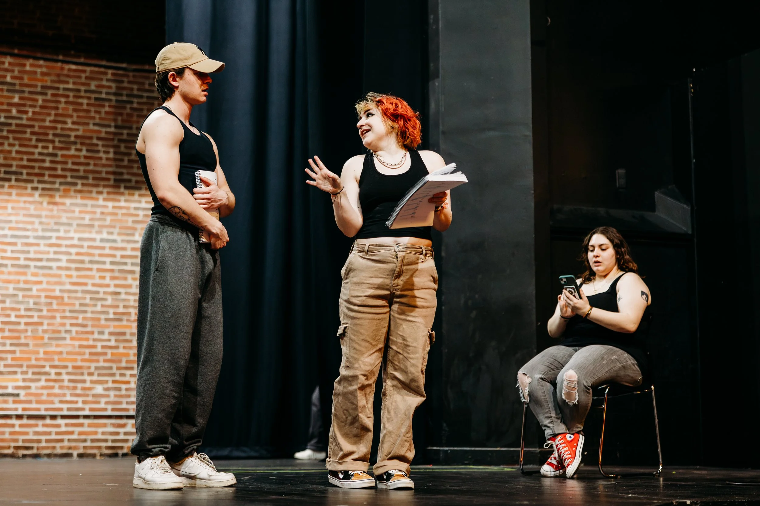 Understudy rehearsal for Dee Dee Allen.