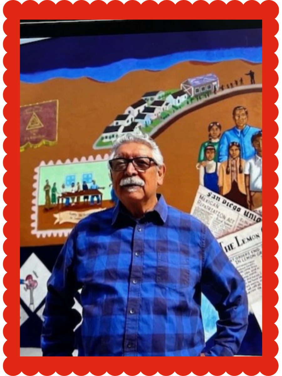 Framed photo of Dr. Alvarez