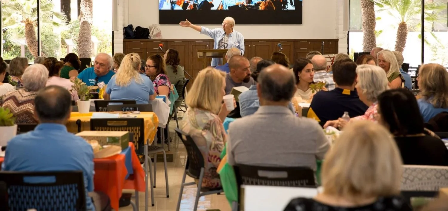 A gathering at a Tremble Clefs location
