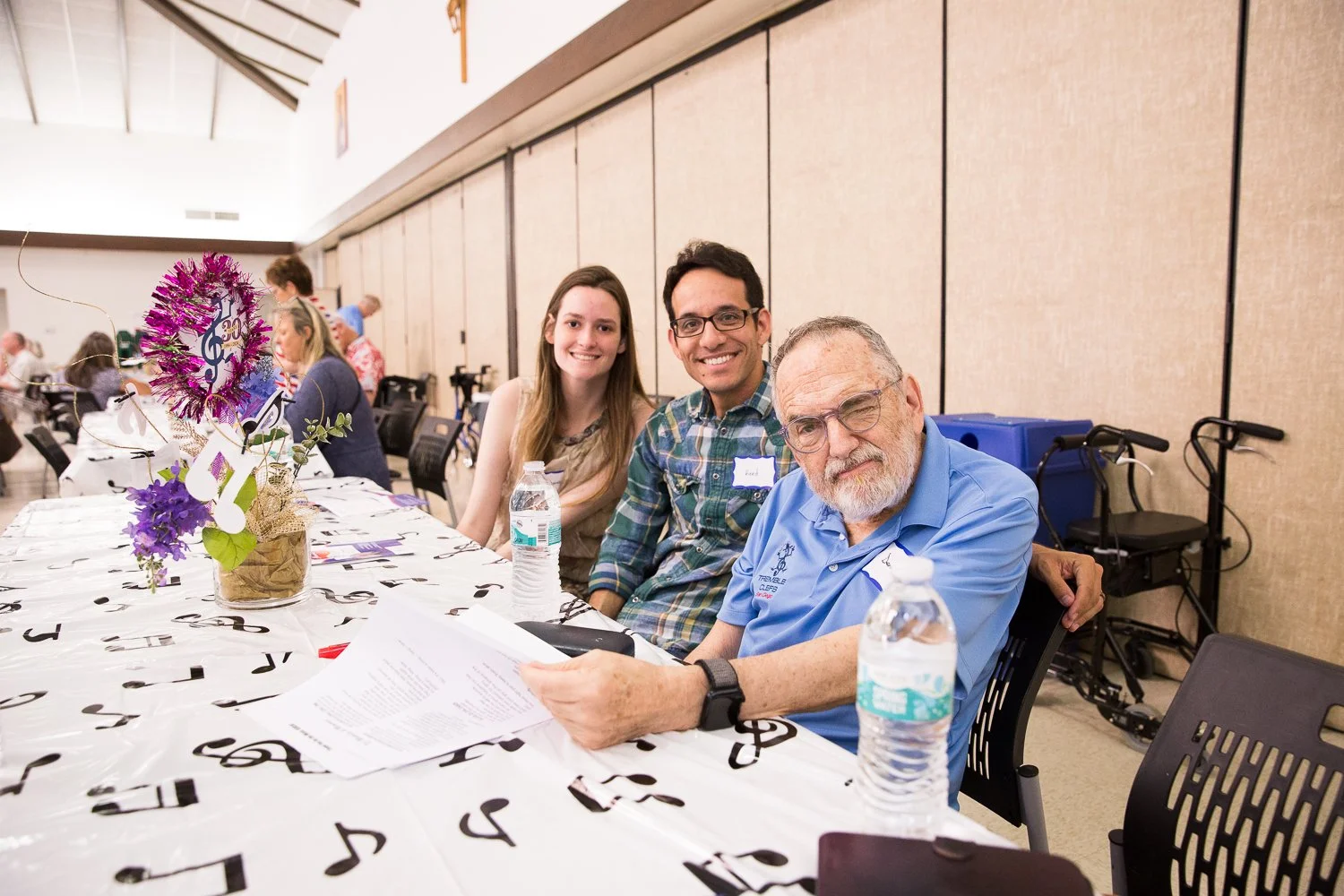 A member with his family