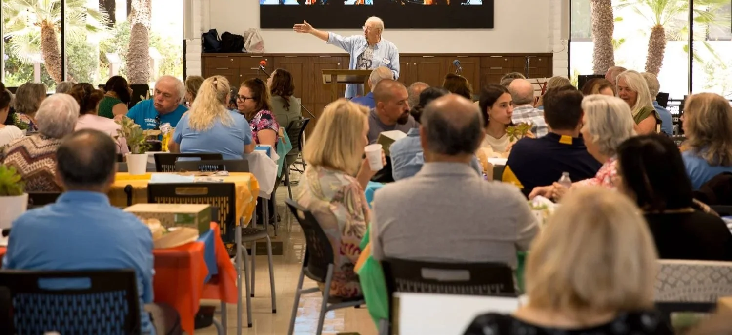 A gathering at a Tremble Clefs location