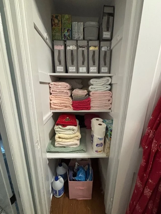 Client Linen Closet - After
