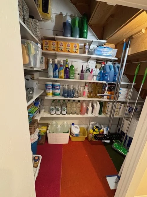 Client Cleaning Supply Closet - After