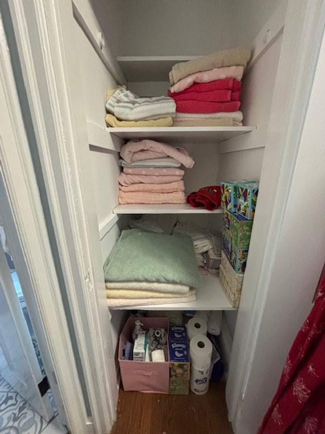 Client Linen Closet - Before