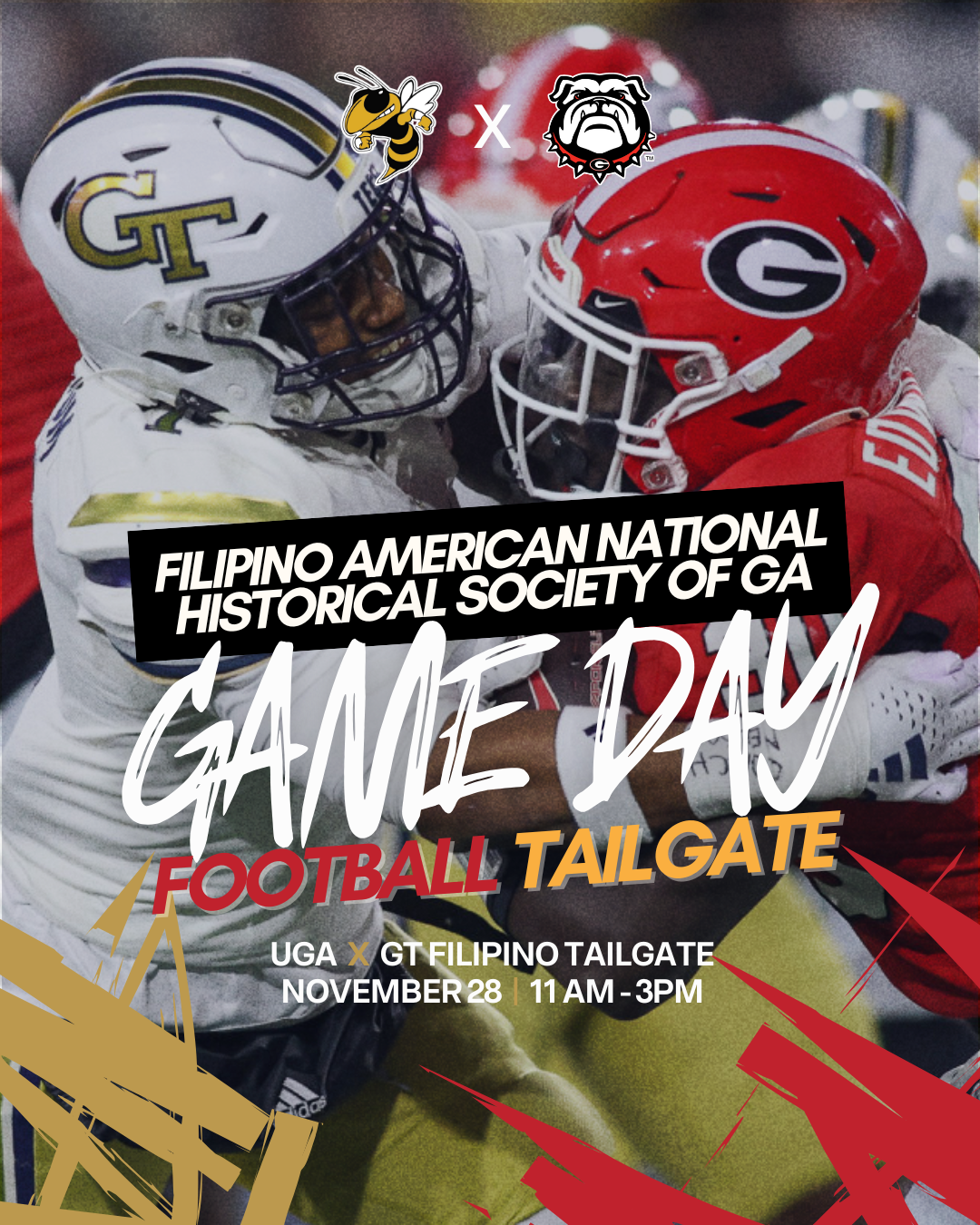 UGA X GT FILIPINO TAILGATE W/ FANHS