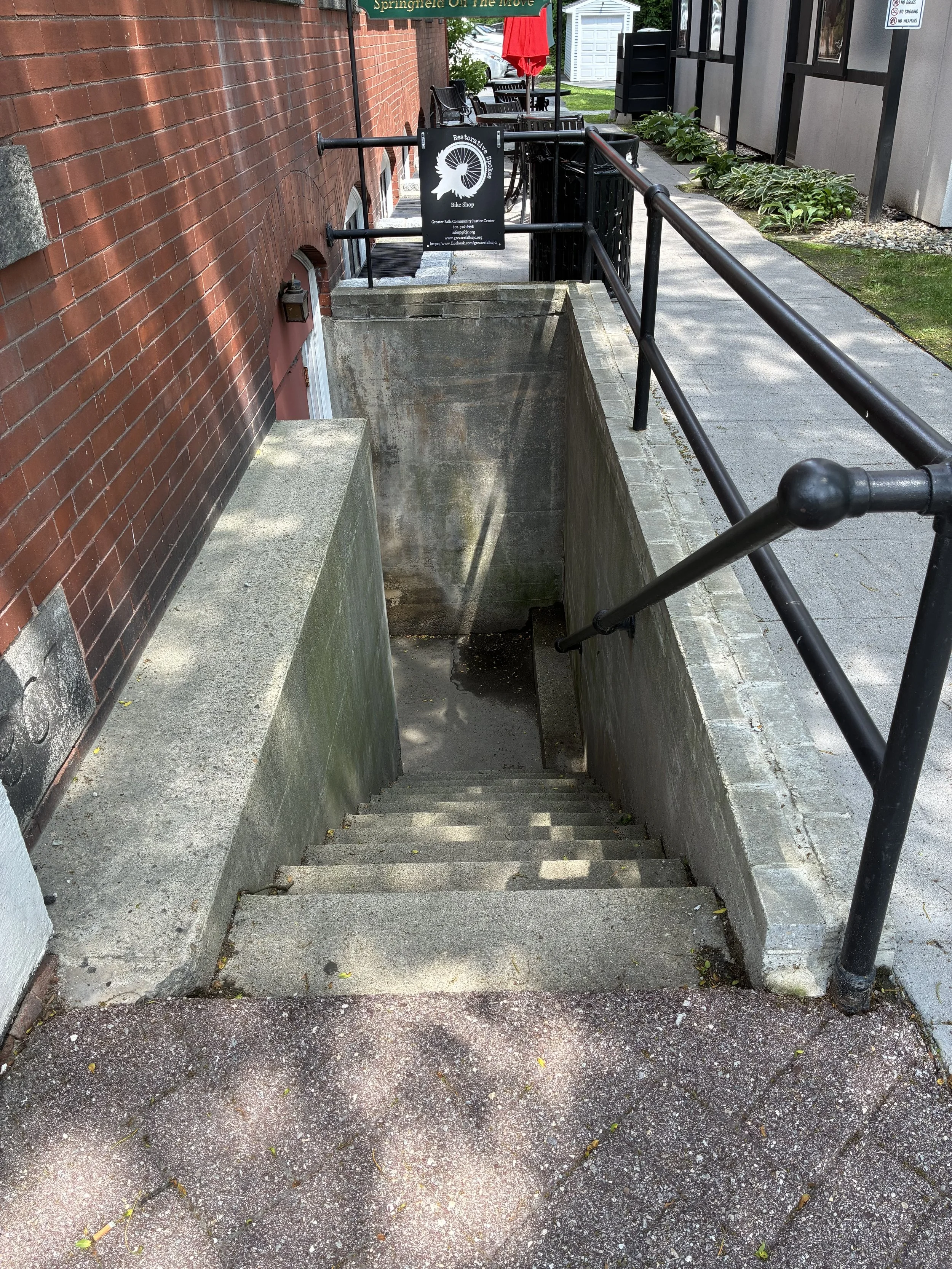 The entrance to Restorative Spokes